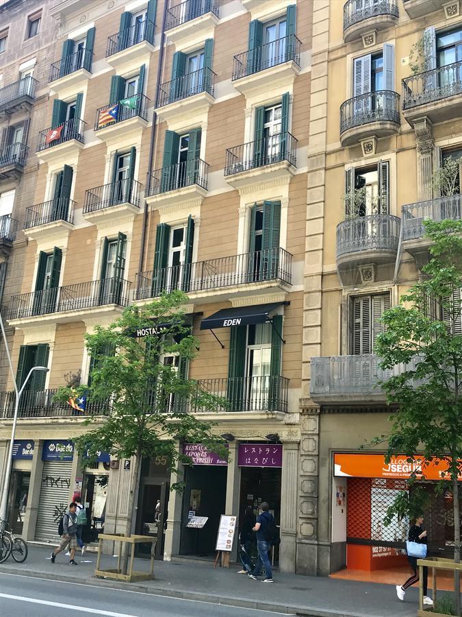 Hostal Eden Barcelona Exteriér fotografie