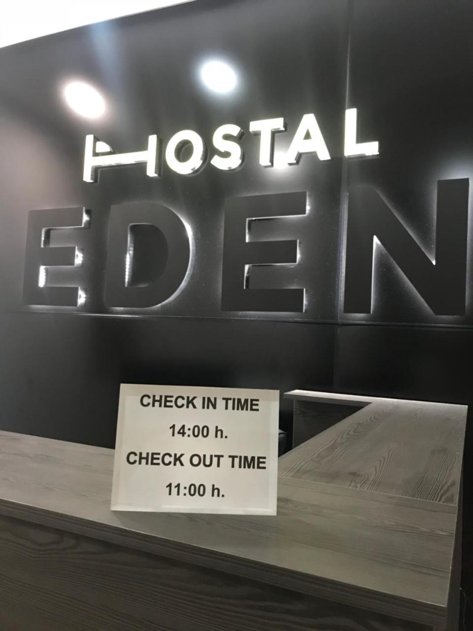 Hostal Eden Barcelona Exteriér fotografie